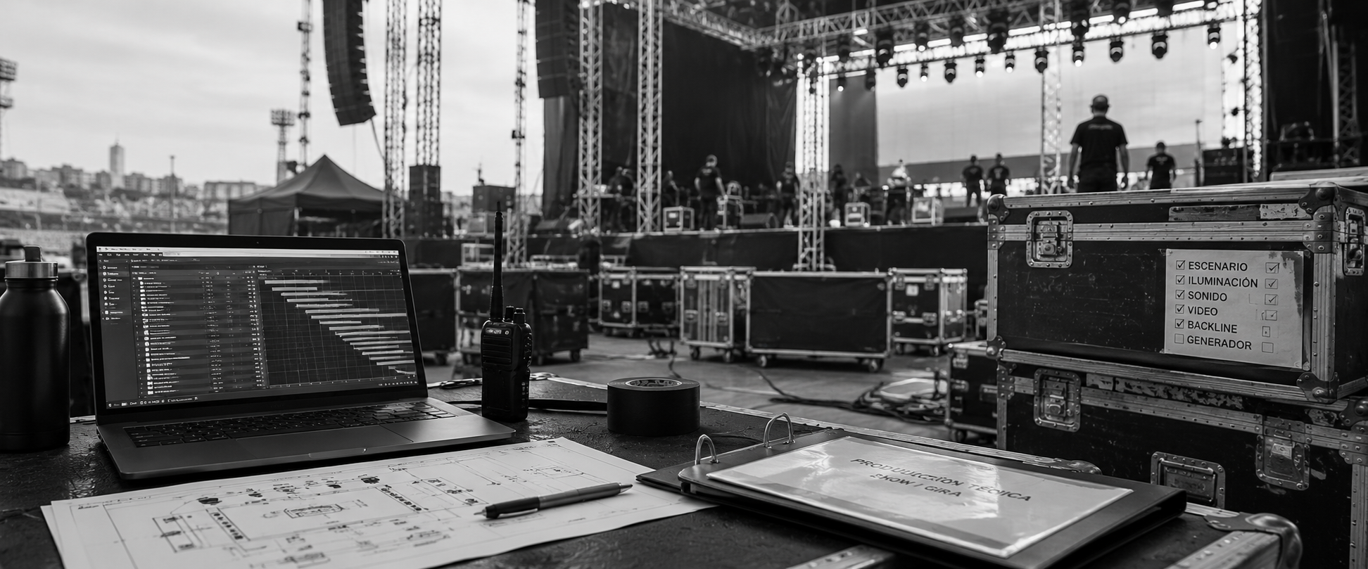 226.2.3 – Stage Manager, Producción y Técnica: Producción técnica de espectáculos y giras